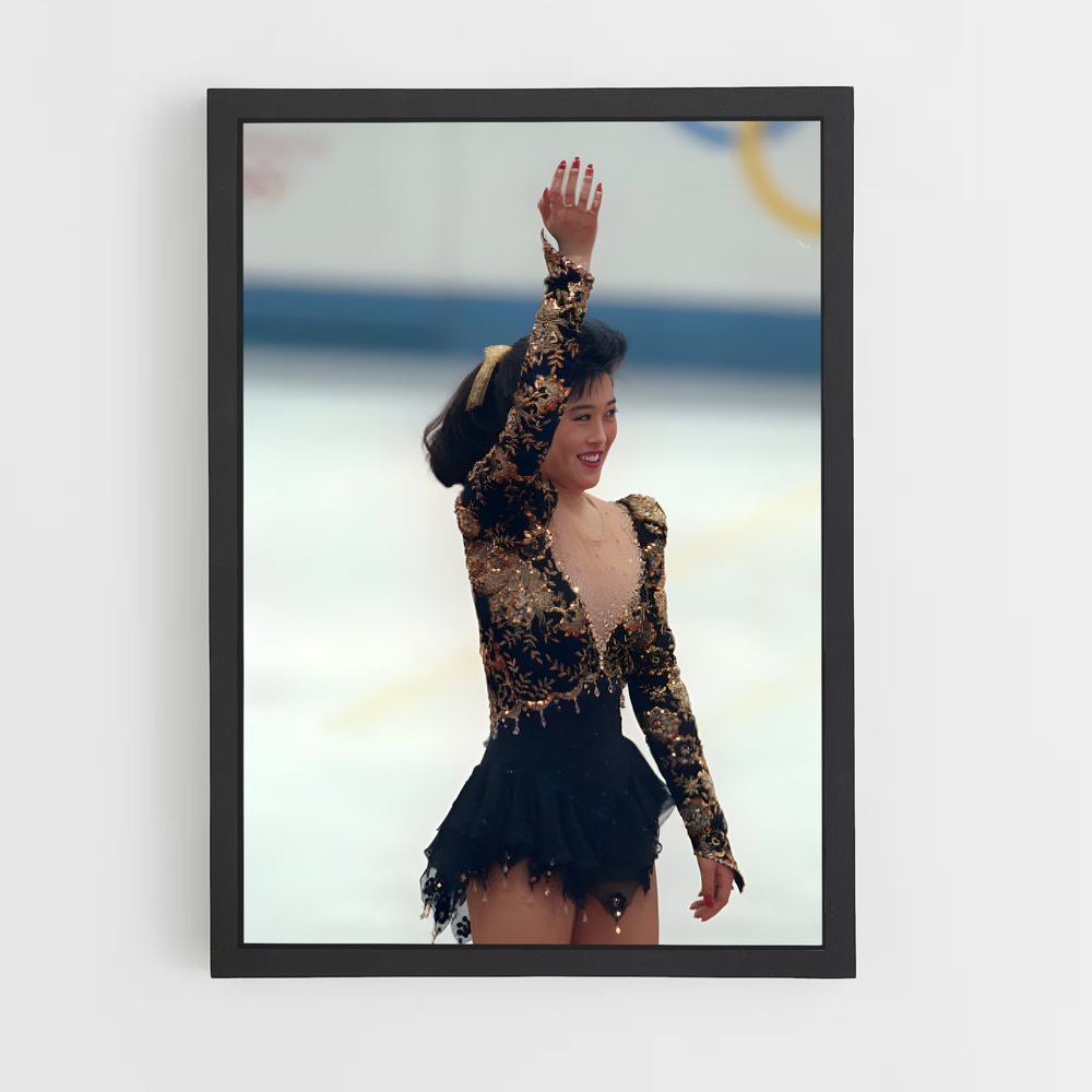 Poster L'Étoile Glissante – affiche Patinage artistique (vue 2)